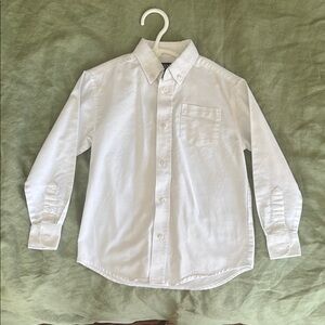 Classic White Button-Up Shirt